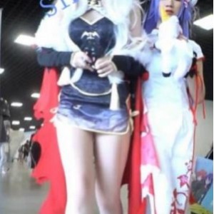 一年一度的樱之舞漫展：美国、日本、非洲小姐姐的火辣比基尼Cosplay私密照片资源合集