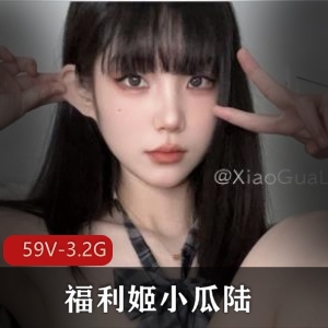 高颜值美女福利姬小瓜陆合集59个视频3.2G资源